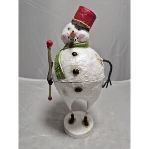 Lori Mitchell "Frosty Fellow Container" Christmas Series Collectible